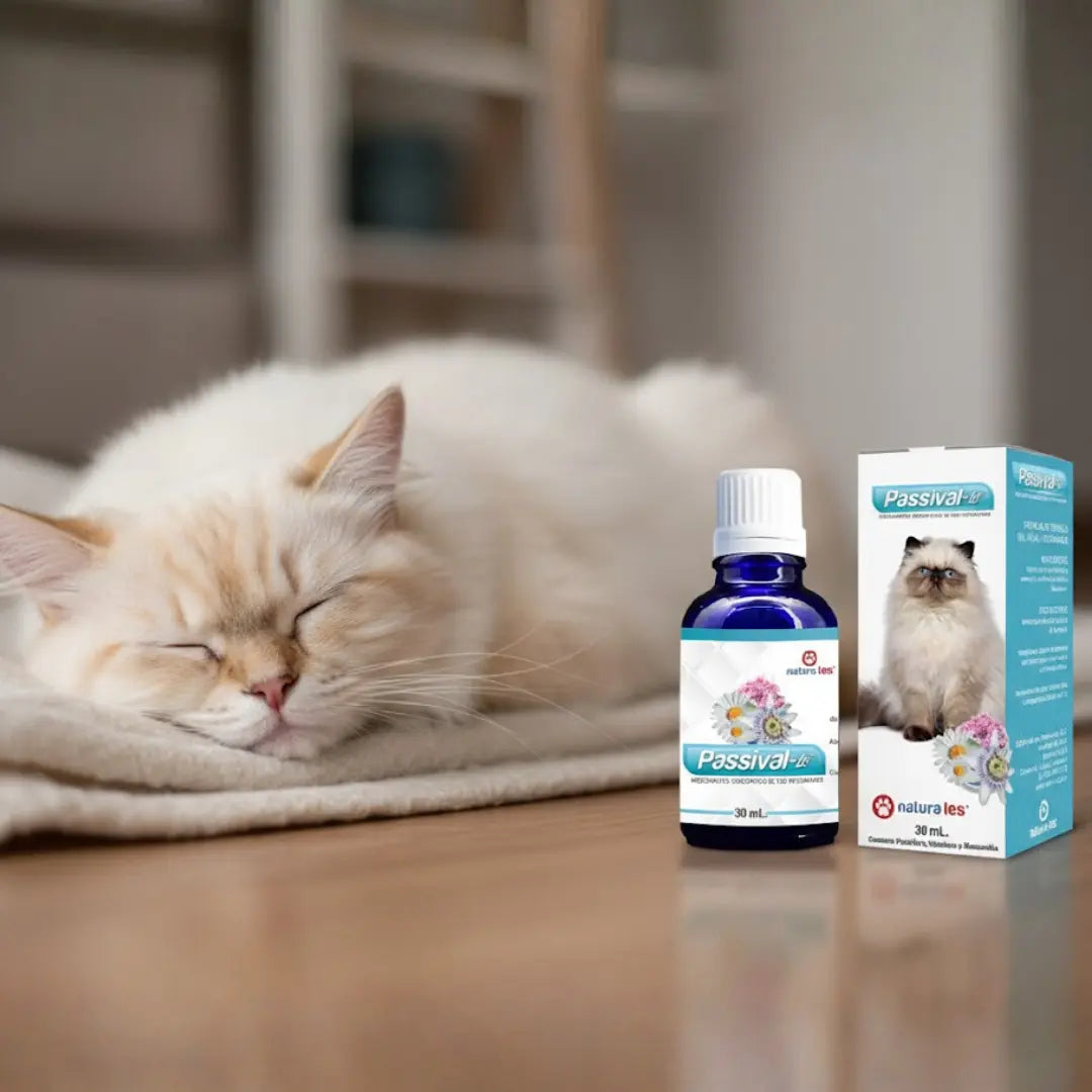 PASSIVAL-LES 30 ml | Relajante natural para perros y gatos nerviosos