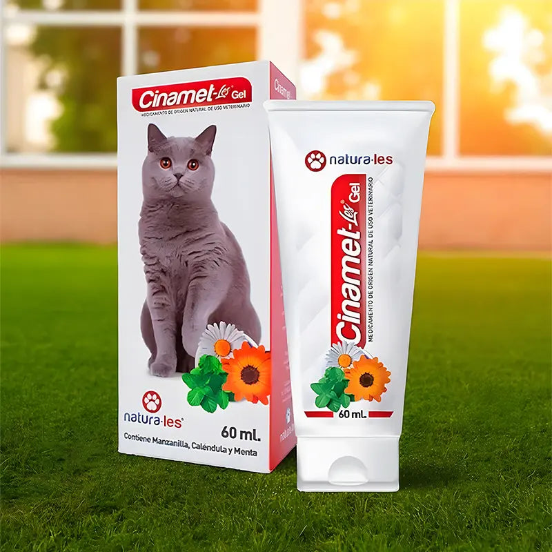 🐶😸 Gel Dental Cinamet Les 60 Ml | Higiene Bucal para perros y gatos