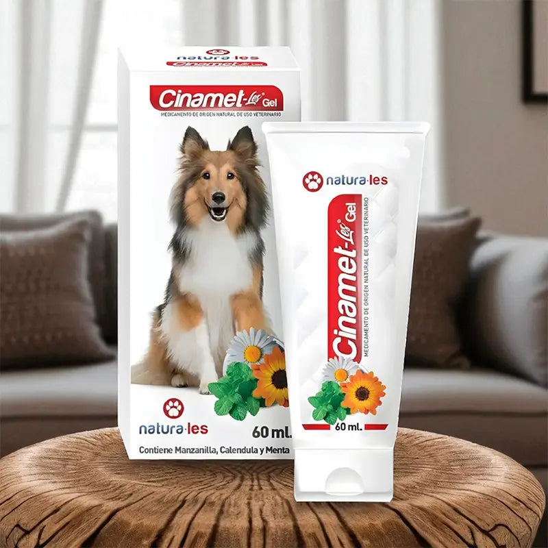 🐶😸 Gel Dental Cinamet Les 60 Ml | Higiene Bucal para perros y gatos